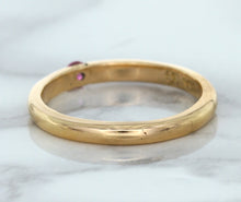Load image into Gallery viewer, 0.10ct Round Pink Sapphire Ring in 14K Rose Gold