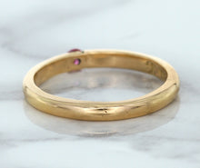 Load image into Gallery viewer, 0.10ct Round Pink Sapphire Ring in 14K Rose Gold