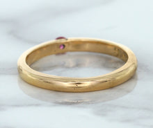Load image into Gallery viewer, 0.10ct Round Pink Sapphire Ring in 14K Rose Gold