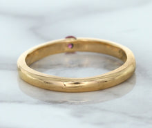 Load image into Gallery viewer, 0.10ct Round Pink Sapphire Ring in 14K Rose Gold