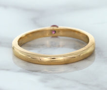 Load image into Gallery viewer, 0.10ct Round Pink Sapphire Ring in 14K Rose Gold