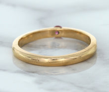 Load image into Gallery viewer, 0.10ct Round Pink Sapphire Ring in 14K Rose Gold
