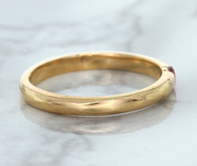 Load image into Gallery viewer, 0.10ct Round Pink Sapphire Ring in 14K Rose Gold