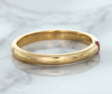Load image into Gallery viewer, 0.10ct Round Pink Sapphire Ring in 14K Rose Gold