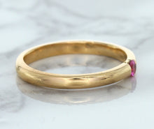 Load image into Gallery viewer, 0.10ct Round Pink Sapphire Ring in 14K Rose Gold