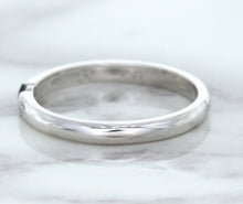 Load image into Gallery viewer, 0.10ct Round Blue Sapphire Ring in 18K White Gold