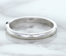 Load image into Gallery viewer, 0.10ct Round Blue Sapphire Ring in 18K White Gold