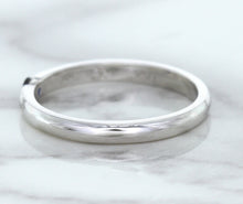 Load image into Gallery viewer, 0.10ct Round Blue Sapphire Ring in 18K White Gold