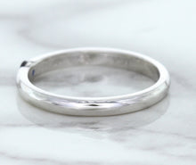 Load image into Gallery viewer, 0.10ct Round Blue Sapphire Ring in 18K White Gold