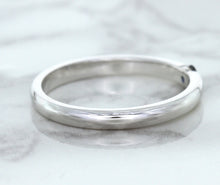 Load image into Gallery viewer, 0.10ct Round Blue Sapphire Ring in 18K White Gold