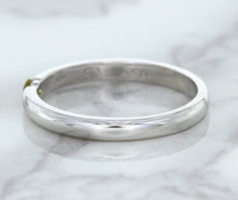 Load image into Gallery viewer, 0.10ct Round Yellow Sapphire Ring in 18K White Gold