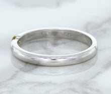 Load image into Gallery viewer, 0.10ct Round Yellow Sapphire Ring in 18K White Gold