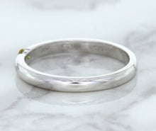 Load image into Gallery viewer, 0.10ct Round Yellow Sapphire Ring in 18K White Gold