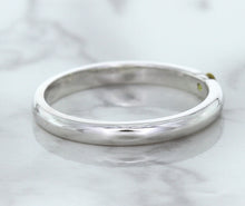 Load image into Gallery viewer, 0.10ct Round Yellow Sapphire Ring in 18K White Gold