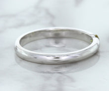 Load image into Gallery viewer, 0.10ct Round Yellow Sapphire Ring in 18K White Gold