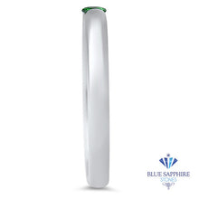 Load image into Gallery viewer, 0.10ct Round Tsavorite Ring in 18K White Gold