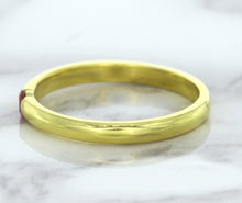 Load image into Gallery viewer, 0.10ct Round Ruby Ring in 18K Yellow Gold