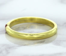 Load image into Gallery viewer, 0.10ct Round Ruby Ring in 18K Yellow Gold
