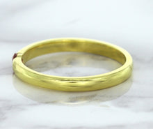 Load image into Gallery viewer, 0.10ct Round Ruby Ring in 18K Yellow Gold