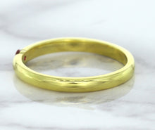 Load image into Gallery viewer, 0.10ct Round Ruby Ring in 18K Yellow Gold