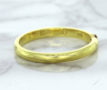 Load image into Gallery viewer, 0.10ct Round Ruby Ring in 18K Yellow Gold
