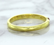 Load image into Gallery viewer, 0.10ct Round Ruby Ring in 18K Yellow Gold