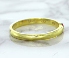 Load image into Gallery viewer, 0.10ct Round Ruby Ring in 18K Yellow Gold