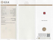 Load image into Gallery viewer, 1.80ct Cushion Ruby Ring with Diamond Accents in 18K White Gold