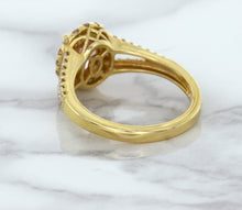 Load image into Gallery viewer, 1.91ct Oval Pink Sapphire Ring with Diamond Halo in 18K Rose Gold