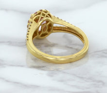 Load image into Gallery viewer, 1.91ct Oval Pink Sapphire Ring with Diamond Halo in 18K Rose Gold