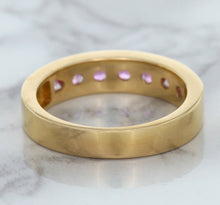 Load image into Gallery viewer, 1.23ctw Round Pink Sapphire Ring in 18K Rose Gold