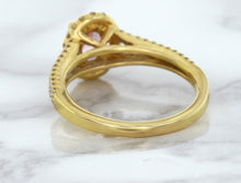 Load image into Gallery viewer, 1.27ct Oval Pink Sapphire Ring with Diamond Halo in 18K Rose Gold