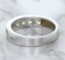 Load image into Gallery viewer, 1.18ctw Round Yellow Sapphire Ring in 18K White Gold