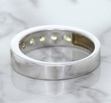 Load image into Gallery viewer, 1.18ctw Round Yellow Sapphire Ring in 18K White Gold