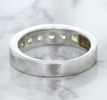 Load image into Gallery viewer, 1.18ctw Round Yellow Sapphire Ring in 18K White Gold