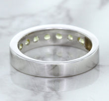 Load image into Gallery viewer, 1.18ctw Round Yellow Sapphire Ring in 18K White Gold