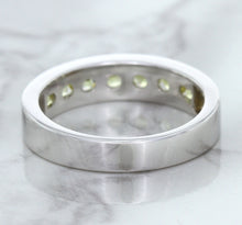 Load image into Gallery viewer, 1.18ctw Round Yellow Sapphire Ring in 18K White Gold