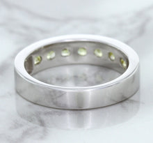 Load image into Gallery viewer, 1.18ctw Round Yellow Sapphire Ring in 18K White Gold