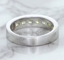 Load image into Gallery viewer, 1.18ctw Round Yellow Sapphire Ring in 18K White Gold