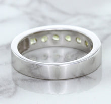 Load image into Gallery viewer, 1.18ctw Round Yellow Sapphire Ring in 18K White Gold