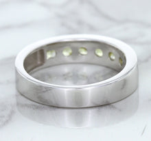 Load image into Gallery viewer, 1.18ctw Round Yellow Sapphire Ring in 18K White Gold