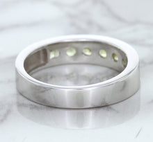 Load image into Gallery viewer, 1.18ctw Round Yellow Sapphire Ring in 18K White Gold