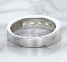 Load image into Gallery viewer, 1.18ctw Round Yellow Sapphire Ring in 18K White Gold