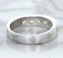 Load image into Gallery viewer, 1.18ctw Round Yellow Sapphire Ring in 18K White Gold