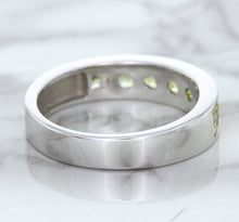 Load image into Gallery viewer, 1.18ctw Round Yellow Sapphire Ring in 18K White Gold