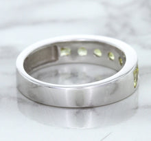 Load image into Gallery viewer, 1.18ctw Round Yellow Sapphire Ring in 18K White Gold