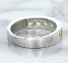 Load image into Gallery viewer, 1.18ctw Round Yellow Sapphire Ring in 18K White Gold