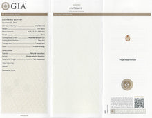 Load image into Gallery viewer, 1.01ct Oval Padparadscha Ring with Double Diamond Halo in 18K Rose Gold