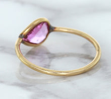 Load image into Gallery viewer, 1.09ct. Pear Pink Sapphire Ring in 14K Rose Gold