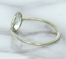 Load image into Gallery viewer, 0.84ct. Pear Shape White Sapphire Ring in 14K White Gold